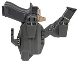 Blackhawk Stache Glock 45 Polymer IWB Holster Kit Ambidextrous 02, Black - 416702BK - Blackhawk