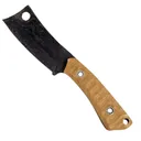 Black Knight Blades The Butcher EDC Knife, Brown Handle - BKB-005-BRN - Black Knight Blades