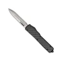 Krate Tactical "Parallax" OTF Knife, Black - KRT-OTF-CF-DGR-BLK-X - Krate Tactical