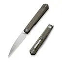 Civivi Clavi Folding Knife, Green Burlap - C21019-3 - CIVIVI Knives