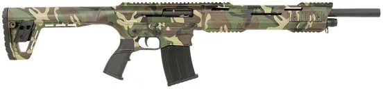 Tokarev TAR 12 Gauge 18.5" 5rd Shotgun, Woodland Camo - 21000167 - Tokarev