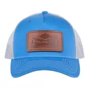 PSA Leather Patch Richardson 5 Panel Trucker Hat, Carolina Blue - Palmetto State Armory
