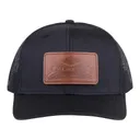 PSA Leather Patch Richardson 5 Panel Trucker Hat, Black - Palmetto State Armory