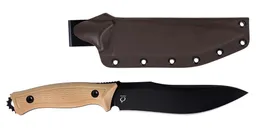 Kronos Truedefender Fixed Knife w/ Kydex Sheath, Coyote - KRON-KO-TRU - Kronos