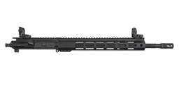 PSA 16" Mid-Length 5.56 NATO 1:7 Nitride 13" Lightweight Hex M-Lok Upper W/ MBUS Sight Set - No BCG or CH - Palmetto State Armory