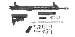 PSA 16" Mid-Length 5.56 NATO 1:7 Nitride 13" Hex Lightweight M-Lok Classic Rifle Kit With MBUS Sight Set - Palmetto State Armory