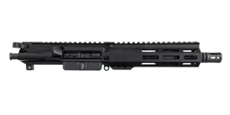 PSA 7.5" Pistol-length 5.56 NATO 1/7 Nitride 7" Lightweight Hex M-Lok Railed Upper With BCG & CH - Palmetto State Armory