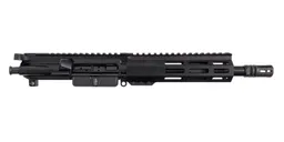 PSA 8.5" Pistol-length 5.56 NATO 1/7 Nitride 7" Lightweight Hex M-Lok Railed Upper With BCG & CH - Palmetto State Armory