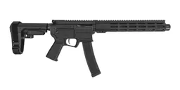 PSA AR-V 10.5" 9mm 1/10 12" Lightweight Hex M-Lok MOE EPT SBA3 Pistol - Palmetto State Armory