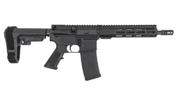 PSA 10.5" Carbine-Length 5.56 NATO 1/7 Nitride 9" Lightweight Hex MLOK Classic SBA3 Pistol - Palmetto State Armory