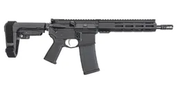 PSA 10.5" Carbine-Length 5.56 NATO 1/7 Nitride 9" Lightweight Hex MLOK MOE EPT SBA3 Pistol - Palmetto State Armory