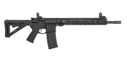 PSA 16" Mid-Length 5.56 NATO 1/7 Nitride 13.5" Lightweight M-Lok MOE EPT Rifle WIth MBUS Sight Set - Palmetto State Armory