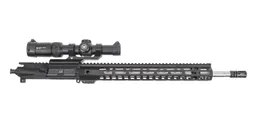 PSA 18" Rifle Length 223 Wylde 1/7 Stainless Steel 15" Lightweight M-lok Upper With Vortex Strike Eagle 1-8x24mm Gen2 Scope - Palmetto State Armory