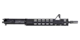 PSA "Sabre" Forged 14.7" Mid-Length 5.56 FSB w/ 13.75" Two-Piece Quad Rail & P&W 3 Prong, B&T, 1/2"-28 - Palmetto State Armory