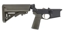 PSA AR15 Complete Lower B5 2 Stage SOPMOD Stock, ODG - Palmetto State Armory