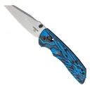 Hogue Deka 3.25" Wharncliffe Folding Knife, Silver - 24263 - Hogue