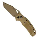 Hogue K320 M17, Folding Knife, Tanto Point, 3.5", PVD Coyote Tan Finish - Hogue