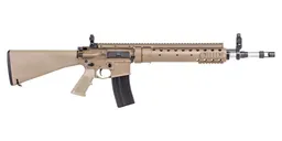 PSA Sabre-15 MK12 Mod 0 with PRI Gen III Tube and Full Length Rail 18" A1 Rifle - FDE - Palmetto State Armory