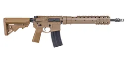 PSA "Sabre" MK12 Mod S 14.7" FN CHF CL w/ PRI Gen 3 FDE Tube & JMAC Keymo P&W Rifle with B5 Bravo Furniture - FDE - Palmetto State Armory