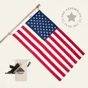 Allegiance Flag Supply - USA Flag Set 3x5 - Allegiance Flag Supply