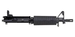 PSA 10.5" 5.56 NATO 1/7 Nitride Classic Upper w/BCG, CH, & Rear MBUS - Palmetto State Armory