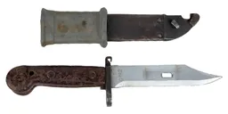 Surplus Romanian AK-47 Bayonet with Sheath - Military Surplus