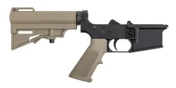 PSA Classic AR-15 Complete Stealth Pistol Lower W/HAR-15 Brace, FDE - Palmetto State Armory