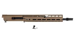 PSA JAKL 14.5" RIFLE LENGTH UPPER ASSEMBLY .300 AAC NITRIDE W/KNURLED CH, BCG, ASR, FDE - Palmetto State Armory