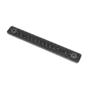 Forward Controls Design MCF-A 4.7" M-Lok Dimpled Hand Guard Cover - MCF-A, L Black - Forward Controls Design
