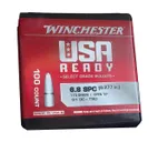 Winchester USA Ready 6.8 SPC 115 gr FMJ Rifle Ammo, 100Rds - Winchester