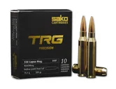 Sako TRG Precision .338 Lapua Magnum 300gr MatchKing BTHP 10rds Rifle Ammo, 10Rds - Sako