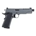 Tisas USA 1911 Night Stalker SF 9mm 5" 10rd Pistol, Platinum Gray - Tisas