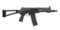 Soviet Arms 5.56 Krink Triangle Side Folding Pistol, MK3 Krink Chassis Carbon Gray, ALG, and Soviet Arms Grip - Soviet Arms