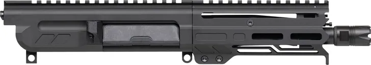 CMMG Dissent 6.50" Upper .300 AAC Blackout with 1:7 Twist Rate and M-LOK Rail - Pistol-Length with Charging Handle - Armor Black - 30B0E67AB - CMMG