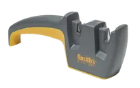 Smiths Products Edge Pro Pull-Thru Knife Sharpener, Gray/Yellow - Smith Enterprise