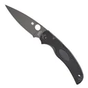 Spyderco Native Chief Lightweight Folding Drop Point Knife, Black - C244PBBK - Spyderco