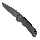Hogue Deka Folding Knife, Clip Point, Black - Sleek Handle, Smooth Opening Mechanism, Reliable Locking, Ideal for EDC and Tactical Use - 24376 - Hogue