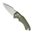 Hogue X5 Folding Knife Spear Point, OD Green - Hogue