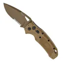 Hogue SIG K320A M17/M18 Auto/Folding Knife Drop Point, Coyote Tan - Hogue