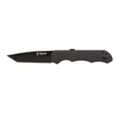 Telum Tactical Aftershock Folding Knife Tanto, Black - Rock Ridge Outdoors