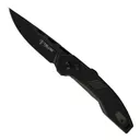 Telum Tactical Incinerator Folding Knife Drop Point, Black - Rock Ridge Outdoors