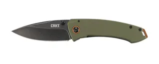 CRKT Tuna Folding Knife Spear Point, Green - CRKT