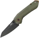 CRKT Overland Folding Knife Wharncliffe, OD Green - CRKT