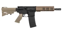 PSA 8.5" 300 Blackout Nitride 7" Lightweight Hex MLOK Classic Stealth HAR-15 Pistol, FDE - Palmetto State Armory