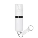 POM Pepper Spray Keychain, White - PK-WHT-1.4 - Pom Industries