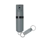 POM Pepper Spray Keychain, Grey - PK-GRY-1.4 - Pom Industries