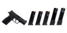 Sig Sauer P365 TACPRO X-Series 3.7" 9mm Pistol, Manual Safety W/ (3) 17rd, (2) 21rd Magazines & Savior Bag - 365XCA-9-BXR3-MS-TACPRO - Sig Sauer