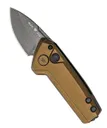 Buck Mini Deploy Auto Folding Drop Point Knife, Burnt Bronze - 0839BRS1-B - Buck Knives