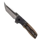 Begg Knives Seishin Folding Tanto Knife, Birchwood - BG054 - Begg Knives