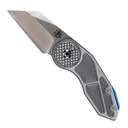 Begg Knives Micro Burst Button Lock Gray - BG059 - Begg Knives